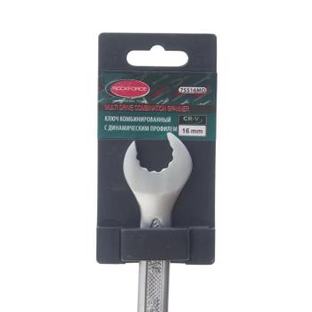 288 р. Ключ комбинированный 16мм универсальный с держателем ROCKFORCE ROCKFORCE rf-75516md  с доставкой в г. Вологда. Увеличить фотографию 3