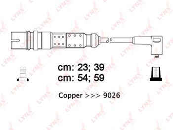2 569 р. Провод высоковольтный VW Golf 4 AUDI A3,A4 (1.6) комплект LYNX LYNX spe8013  с доставкой в г. Вологда. Увеличить фотографию 1