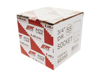 2 879 р. Головка торцевая 34 55мм 12-ти гранная L=76мм JTC JTC TOOLS CO., LTD jtc-65355  с доставкой в г. Вологда. Увеличить фотографию 3