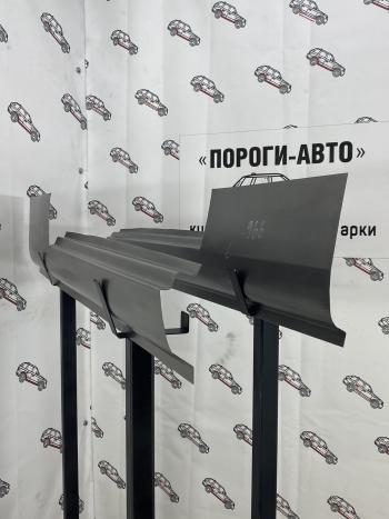 Левый ремонтный порог (полный профиль) ПОРОГИ-АВТО ЗАЗ 966 2 (1966-1972) (холоднокатаная сталь 1 мм)
