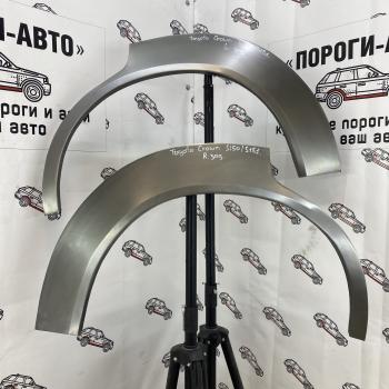 Правая внешняя задняя ремонтная арка ПОРОГИ-АВТО Toyota Crown S150 седан дорестайлинг (1995-1997) (холоднокатаная сталь 0.8 мм)