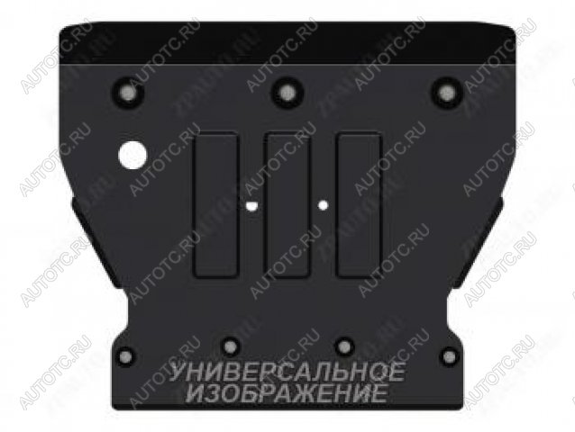 9 999 р. Защита МКПП (V- 2,1D МТ RWD) ALFECO  Mercedes-Benz Sprinter  W910 (2018-2025) (алюминий 4 мм)  с доставкой в г. Вологда