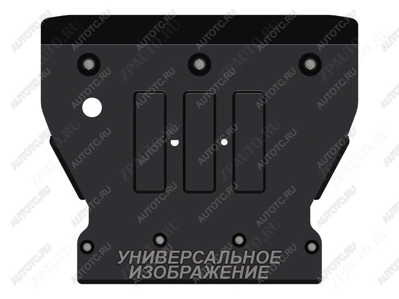 2 899 р. Защита МКПП (V-2,1D МТ RWD) ALFECO Mercedes-Benz Sprinter W910 (2018-2025) (сталь 2 мм)  с доставкой в г. Вологда