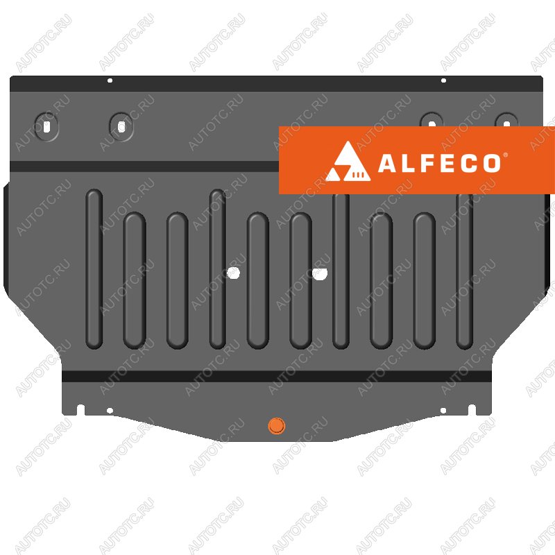 11 249 р. Защита картера и КПП (V-all) ALFECO Changan CS55 дорестайлинг (2017-2018) (алюминий)  с доставкой в г. Вологда