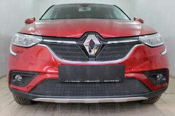3 499 р. Защита радиатора (низ) Стрелка11 Стандарт  Renault Arkana (2019-2025) (черная)  с доставкой в г. Вологда. Увеличить фотографию 2