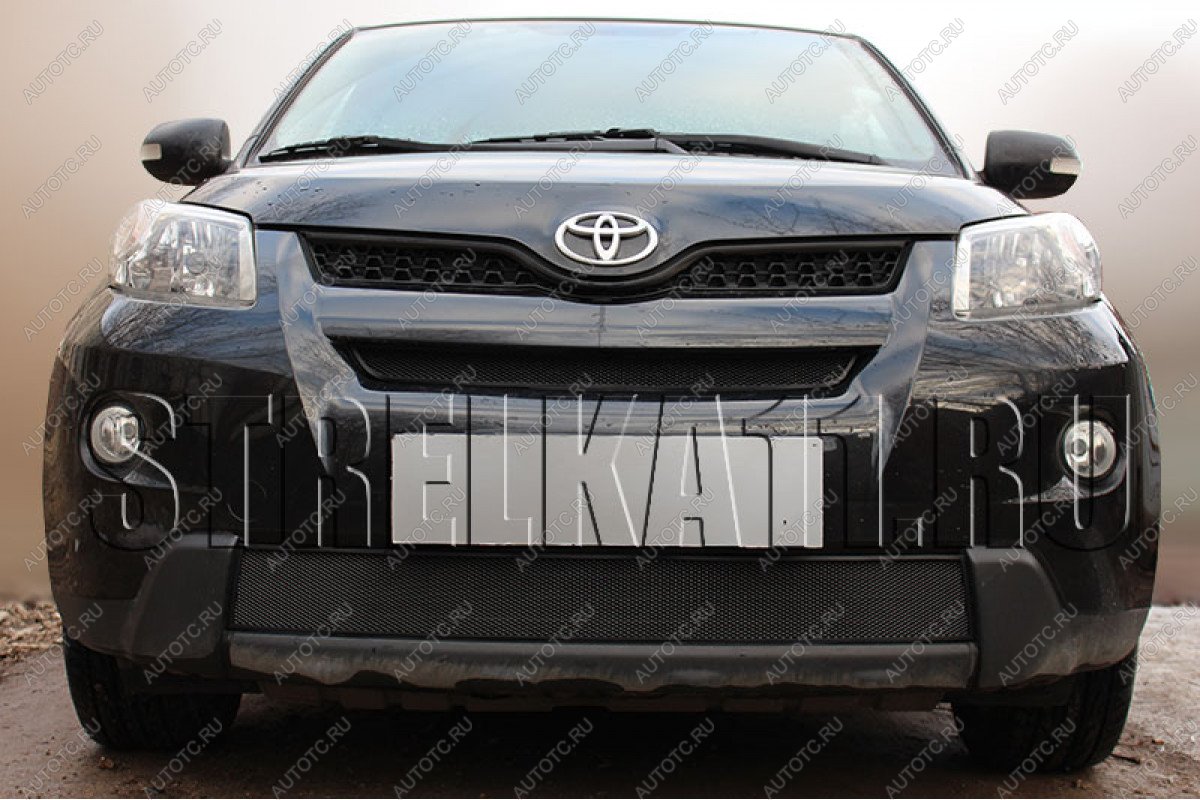 2 899 р. Защита радиатора (низ) Стрелка11 Стандарт Toyota Urban Cruiser 5 дв. (2008-2016) (черная)  с доставкой в г. Вологда