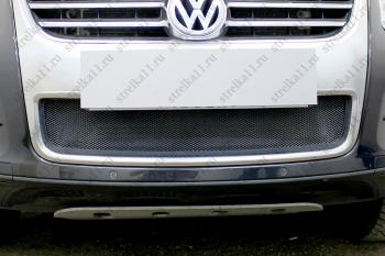 Защита радиатора (низ) Стрелка11 Стандарт Volkswagen Touareg 1 GP рестайлинг (2006-2010)