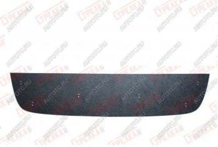 759 р. Зимняя заглушка решетки радиатора Стрелка11 Hyundai Santa Fe DM дорестайлинг (2012-2016) (черная)  с доставкой в г. Вологда