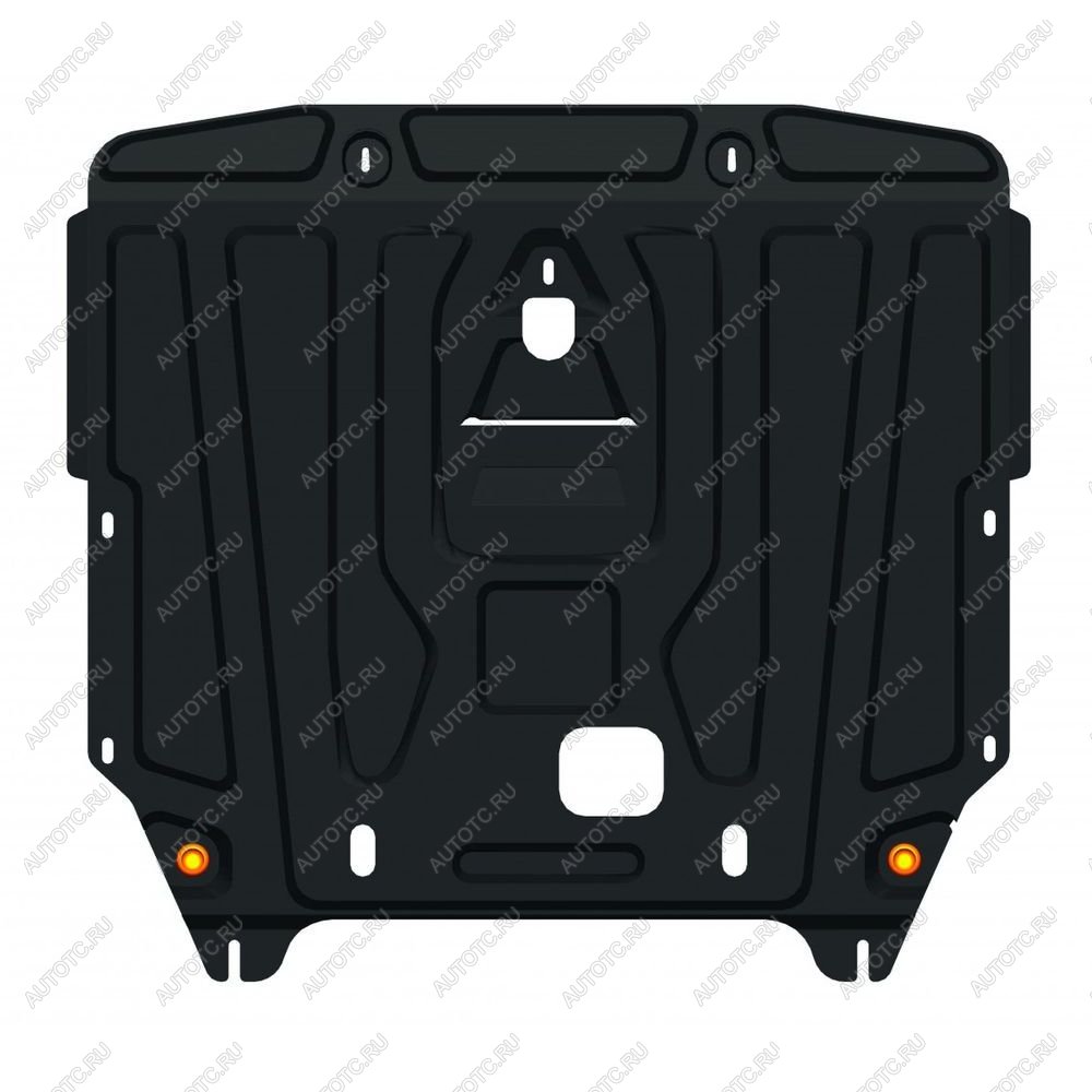 2 199 р. Защита раздатки (установка невозможна без ALF15602st) (V-2.5 DT) ALFECO Nissan NP300 (2008-2013) (сталь 2 мм)  с доставкой в г. Вологда