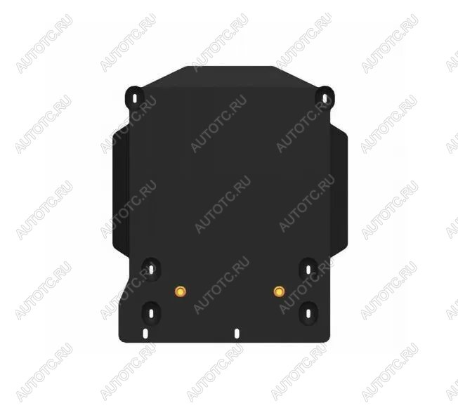 8 249 р. Защита КПП (V-0.7) ALFECO  Mitsubishi Pajero Mini  H53/H58 (1998-2012) (алюминий)  с доставкой в г. Вологда