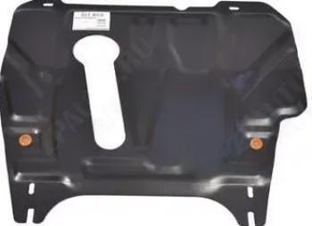10 199 р. Защита картера и акпп (V-1,6 АT) ALFECO  Nissan Note  1 (2004-2013) E11 дорестайлинг, E11 рестайлинг (алюминий)  с доставкой в г. Вологда. Увеличить фотографию 2