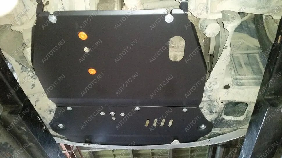 16 849 р. Защита картера и кпп (2 части) (V-2,4;3,0) ALFECO  Mitsubishi Eclipse (1999-2005) (алюминий 4 мм)  с доставкой в г. Вологда
