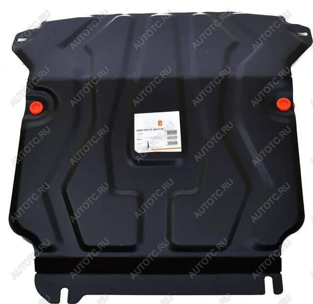 13 999 р. Защита радиатора и картера (V-2,5D) ALFECO  Nissan Navara  2 D40 (2004-2016) дорестайлинг, рестайлинг (алюминий 4 мм)  с доставкой в г. Вологда