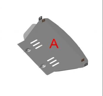 11 249 р. Защита радиатора (установка невозможна без ALF24632st) (V-2.4) ALFECO  Toyota Estima Lucida  XR10,20 (1992-1996) дорестайлинг, 1-ый рестайлинг (алюминий 4 мм)  с доставкой в г. Вологда. Увеличить фотографию 2