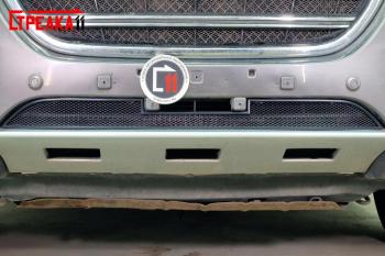 2 359 р. Защита радиатора (низ) Стрелка11 Стандарт  Haval H6 (2013-2020) (хром)  с доставкой в г. Вологда. Увеличить фотографию 2