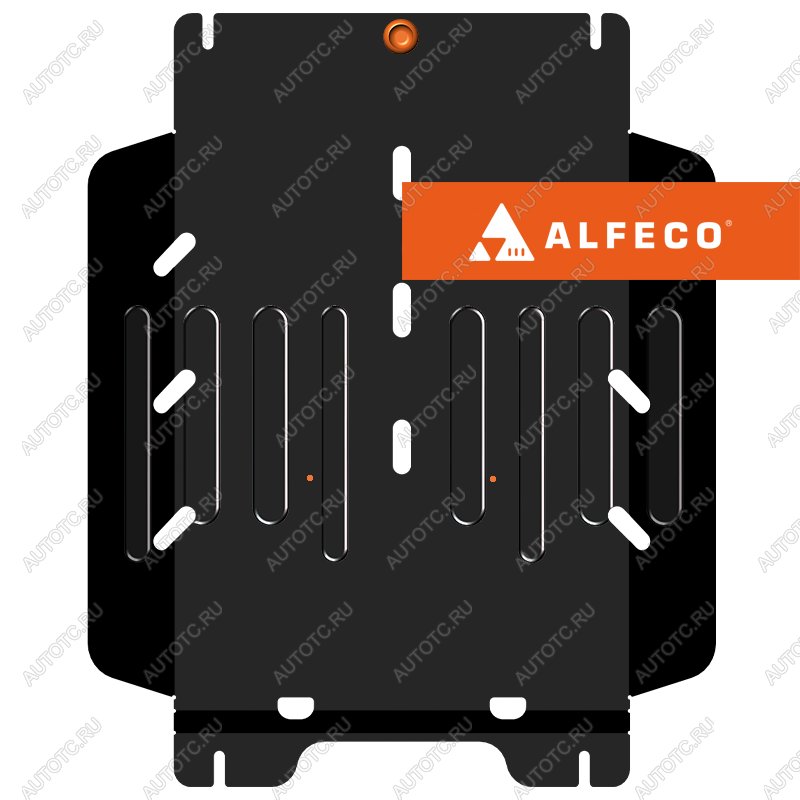 3 879 р. Защита КПП (V-all) ALFECO Toyota Land Cruiser J300 дорестайлинг (2021-2025) (сталь 2 мм)  с доставкой в г. Вологда