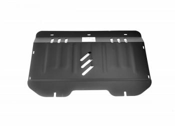 Защита картера и КПП (V-all) ALFECO Fiat Punto  188 (2003-2007) хэтчбэк 3 дв. рестайлинг, хэтчбэк 5 дв. рестайлинг (алюминий)