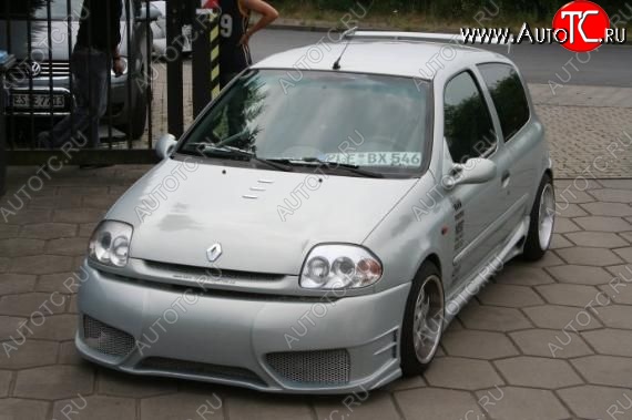 23 899 р. Передний бампер ST Renault Clio BB дорестайлинг, хэтчбэк 5 дв. (1998-2002)  с доставкой в г. Вологда