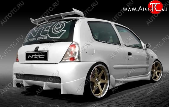 23 899 р. Задний бампер NTC Renault Clio BB дорестайлинг, хэтчбэк 5 дв. (1998-2002)  с доставкой в г. Вологда