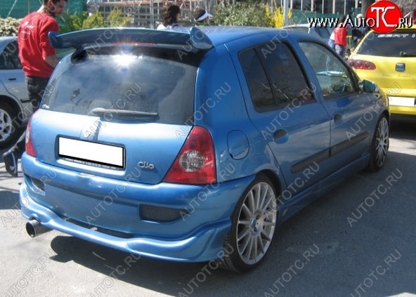23 899 р. Задний бампер R1 Renault Clio BB дорестайлинг, хэтчбэк 5 дв. (1998-2002)  с доставкой в г. Вологда