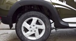 7 749 р. Накладки на колёсные арки RA Renault Duster HS рестайлинг (2015-2021) (Неокрашенные)  с доставкой в г. Вологда. Увеличить фотографию 4