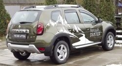 7 749 р. Накладки на колёсные арки RA Renault Duster HS рестайлинг (2015-2021) (Неокрашенные)  с доставкой в г. Вологда. Увеличить фотографию 5