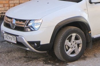 7 649 р. Накладки на колесные арки Артформ Renault Duster HS рестайлинг (2015-2021)  с доставкой в г. Вологда. Увеличить фотографию 2