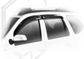 Дефлектора окон CA-Plastiс Renault Duster HS дорестайлинг (2010-2015)