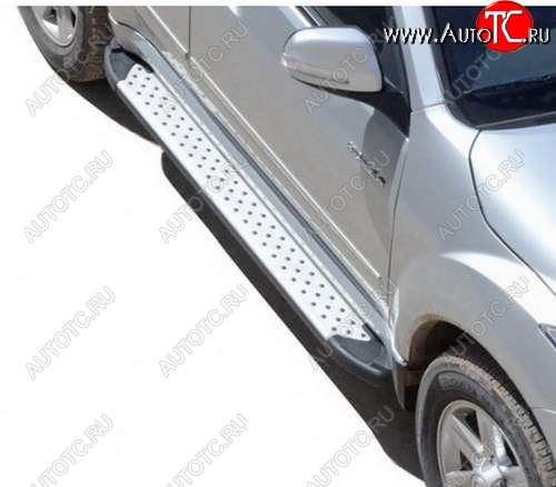 17 199 р. Порожки для ног Бумер (алюминий) Renault Duster HS дорестайлинг (2010-2015)  с доставкой в г. Вологда