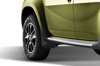 2 499 р. Брызговики Frosch Renault Duster HS рестайлинг (2015-2021) (Передние)  с доставкой в г. Вологда. Увеличить фотографию 2