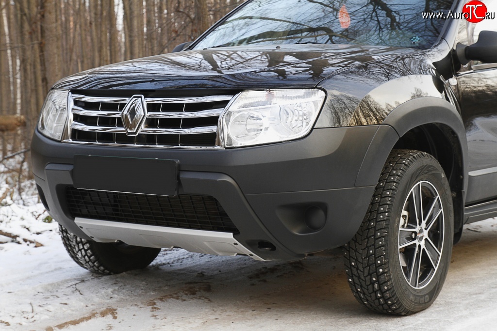 15 659 р. Расширители колесных арок с молдингами RA (комплект) Renault Duster HS дорестайлинг (2010-2015) (Поверхность шагрень)  с доставкой в г. Вологда