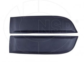 3 999 р. Молдинги дверей NSP Renault Duster HS дорестайлинг (2010-2015) (Неокрашенные)  с доставкой в г. Вологда. Увеличить фотографию 2