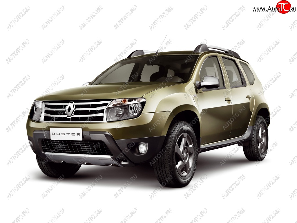 5 999 р. Передний бампер Стандартный (с отверстиями под ПТФ) Renault Duster HS дорестайлинг (2010-2015) (Неокрашенный)  с доставкой в г. Вологда
