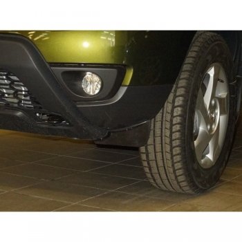 829 р. Брызговики переднего бампера Дастер гард Renault Duster HS рестайлинг (2015-2021)  с доставкой в г. Вологда. Увеличить фотографию 2