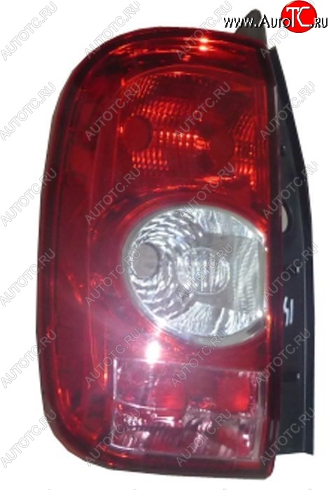 1 599 р. Левый фонарь SAT Renault Duster HS дорестайлинг (2010-2015)  с доставкой в г. Вологда