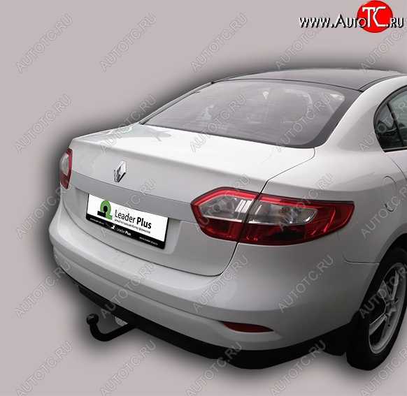 61 999 р. Фаркоп Лидер Плюс (съемный шар тип A) Renault Fluence дорестайлинг (2010-2012) (Без электропакета)  с доставкой в г. Вологда