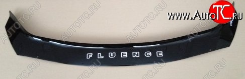 1 049 р. Дефлектор капота Russtal Renault Fluence дорестайлинг (2010-2012)  с доставкой в г. Вологда