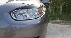 999 р. Реснички RA на фары дорестайлинг  Renault Fluence (2010-2012) дорестайлинг (Неокрашенные)  с доставкой в г. Вологда. Увеличить фотографию 3
