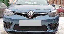 1 469 р. Сетка на бампер Russtal (черная) Renault Fluence дорестайлинг (2010-2012)  с доставкой в г. Вологда. Увеличить фотографию 4