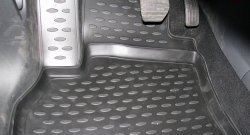 1 583 р. Коврики в салон Element 4 шт. (полиуретан) Renault Fluence дорестайлинг (2010-2012)  с доставкой в г. Вологда. Увеличить фотографию 2