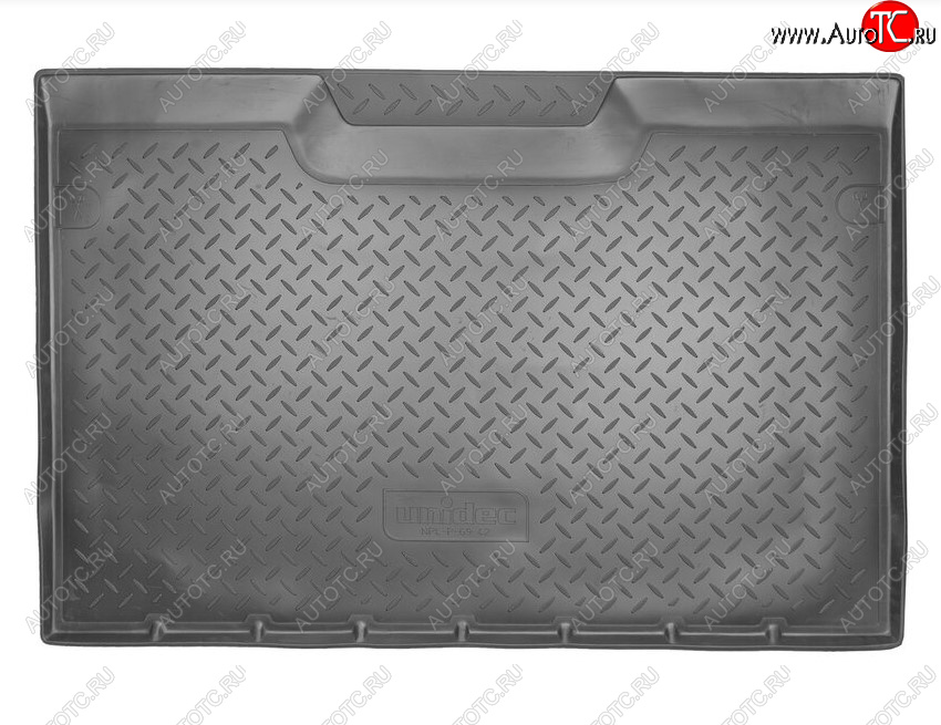 1 669 р. Коврик в багажник Norplast Unidec Renault Kangoo KW0 дорестайлинг (2008-2013) (Цвет: черный)  с доставкой в г. Вологда