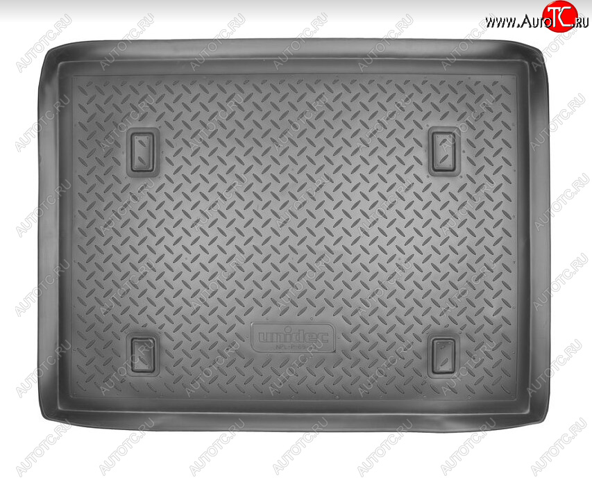 1 669 р. Коврик в багажник Norplast Unidec Renault Kangoo KC 1- дорестайлинг (1997-2003) (Цвет: черный)  с доставкой в г. Вологда