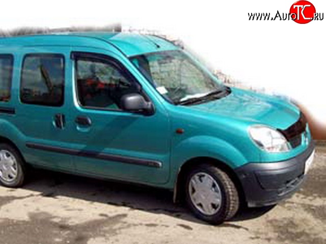 3 459 р. Дефлекторы окон (ветровики) Novline 2 шт. Renault Kangoo KC рестайлинг (2003-2007)  с доставкой в г. Вологда