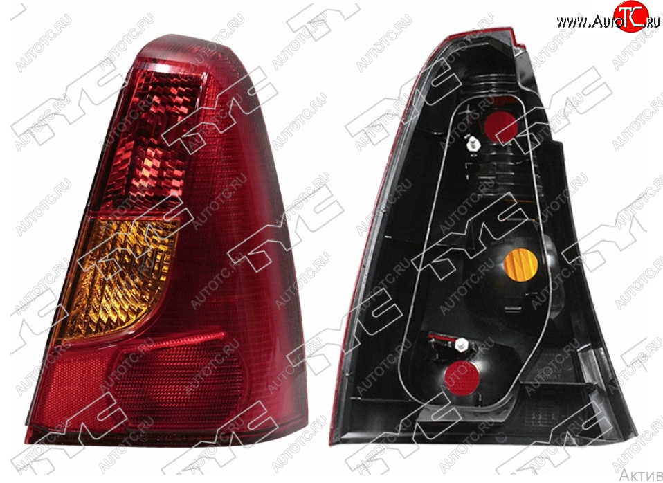 3 599 р. Правый фонарь задний TYC Renault Logan 1 дорестайлинг (2004-2010)  с доставкой в г. Вологда