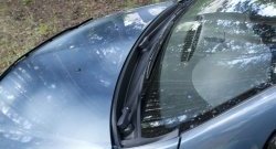 1 869 р. Обтекатель дворников на автомобиль RA Renault Logan 1 рестайлинг (2010-2016) (Неокрашенное)  с доставкой в г. Вологда. Увеличить фотографию 2