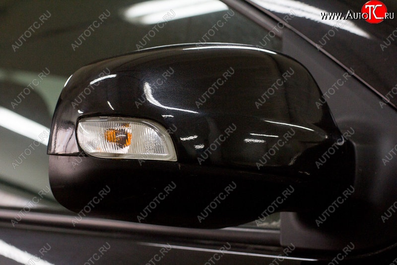 889 р. Накладки на зеркала Артформ (в цвет автомобиля, под повторитель) Renault Logan 2 рестайлинг (2018-2025)  с доставкой в г. Вологда