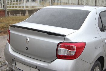 7 749 р. Лип спойлер Yuago Renault Logan Stepway (2018-2025) (неокрашенный)  с доставкой в г. Вологда. Увеличить фотографию 6