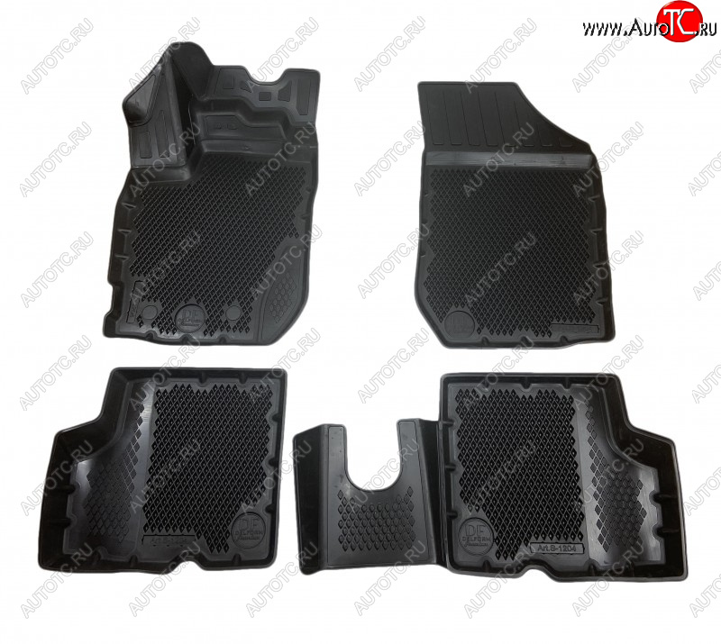 4 399 р. Коврики салона DELFORM ❞EVA 3D Premium❝ (термоэластопласт/ТЭП) Renault Sandero (B8) дорестайлинг (2014-2018)  с доставкой в г. Вологда