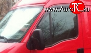 999 р. Комплект дефлекторов окон (ветровиков) 2 шт. Russtal Renault Master FD,JD фургон дорестайлинг (1998-2003)  с доставкой в г. Вологда
