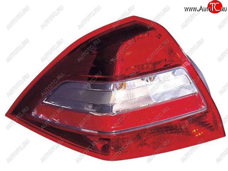 7 299 р. Левый фонарь (рестайлинг) 4D SAT  Renault Megane  седан (2006-2009)  рестайлинг  с доставкой в г. Вологда